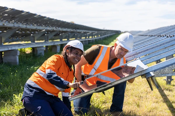 Installing solar panels