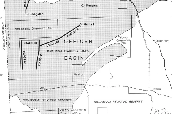 L137 Officer Basin seismic survey