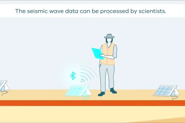 How passive seismic surveys work video still