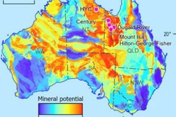  Sediment-hosted base metal mineral potential model for the clastic-dominated siliciclastic carbonate mineral system 
