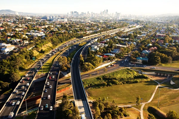 city view from above